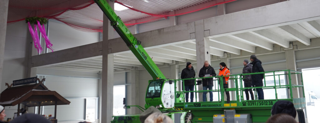 Richtfest bei RIMPLER COSMETICS